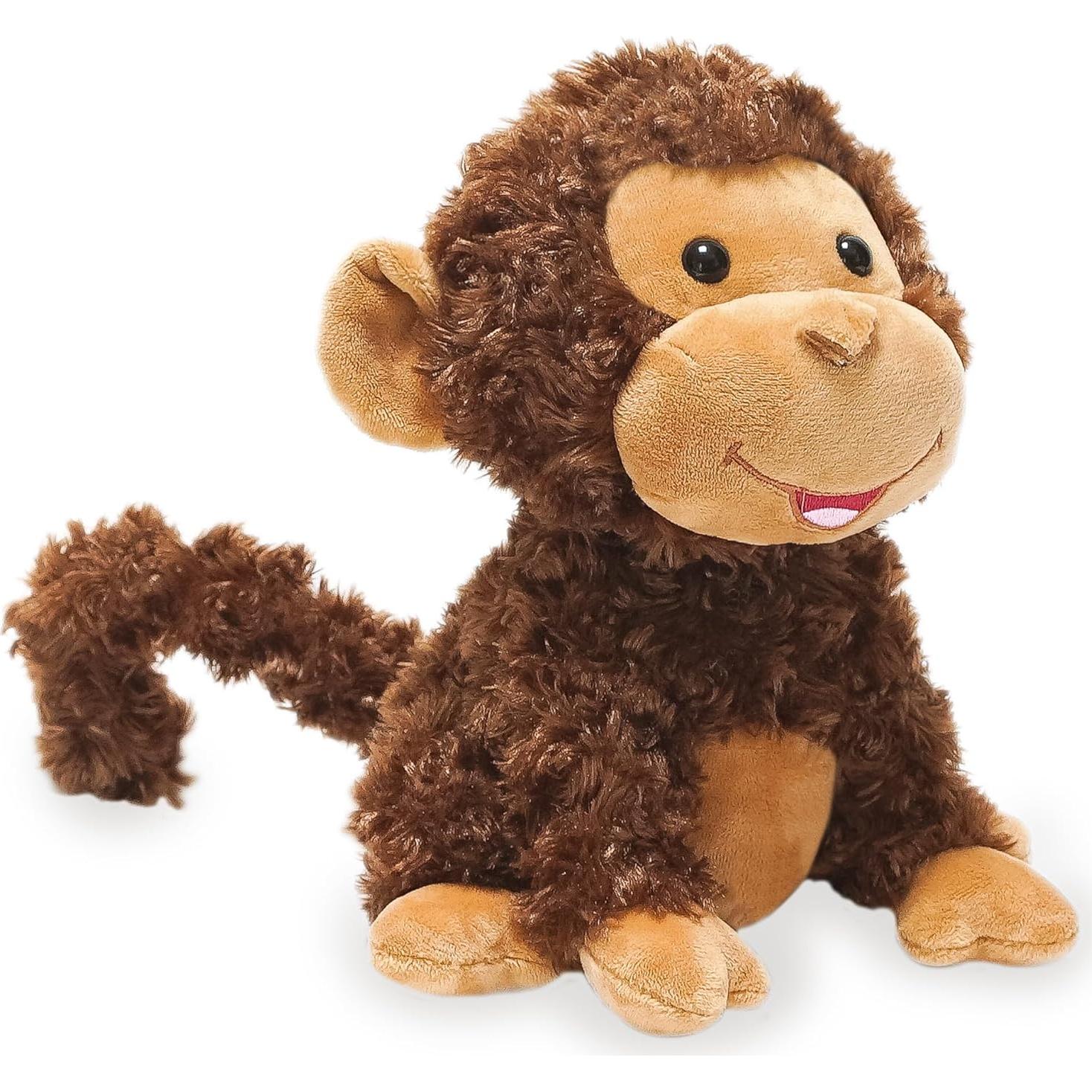 Mono de Peluche Animado Cuddle Barn Crackin' Up Coco 25.4 cm