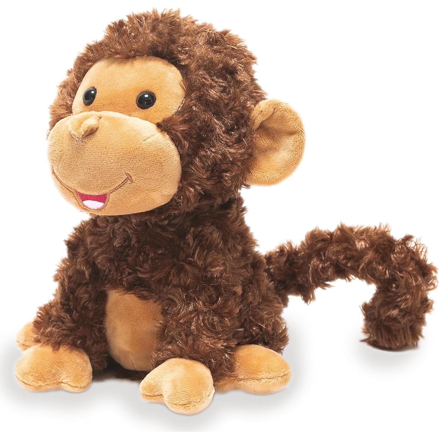 Mono de Peluche Animado Cuddle Barn Crackin' Up Coco 25.4 cm