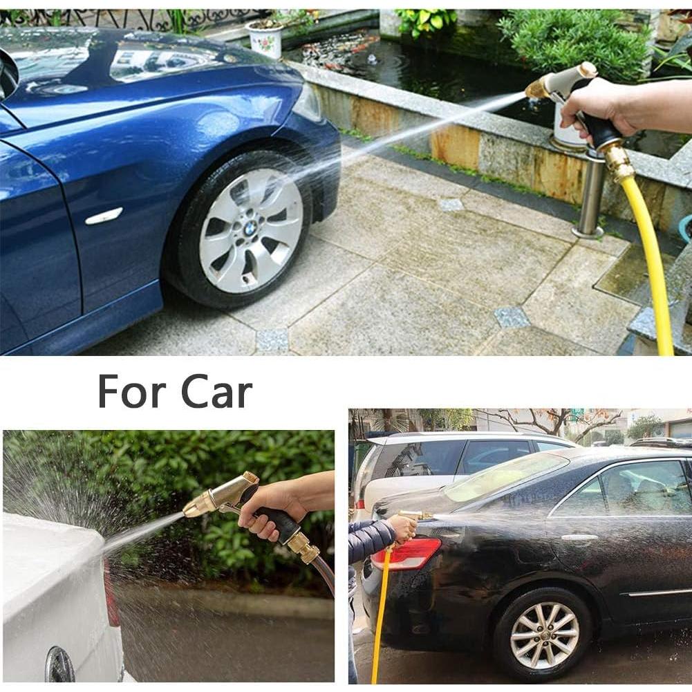 Boquilla de Manguera FANHAO de Metal 4 Patrones Ajustables