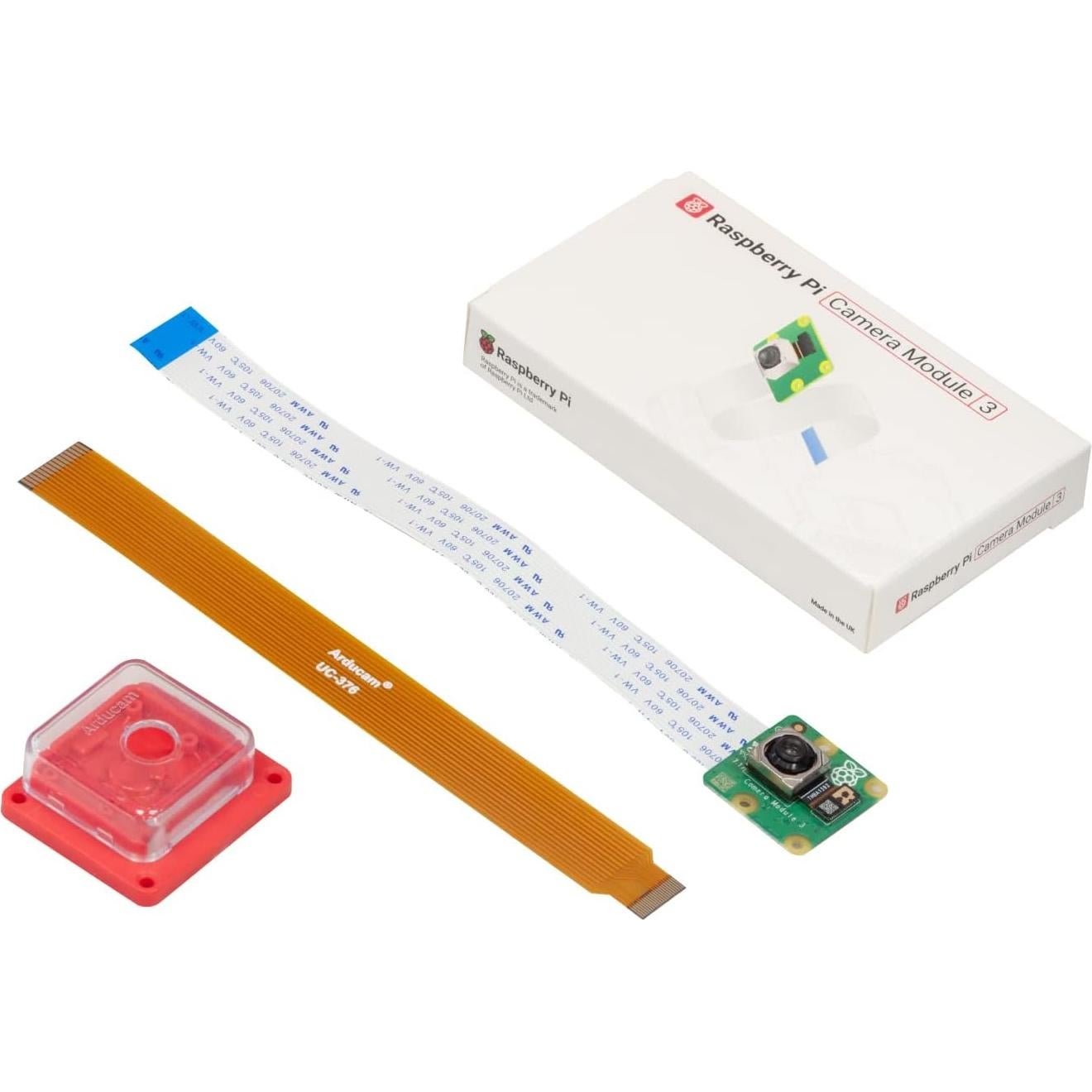 Arducam Módulo Cámara 3 para Raspberry Pi 12MP Autofocus