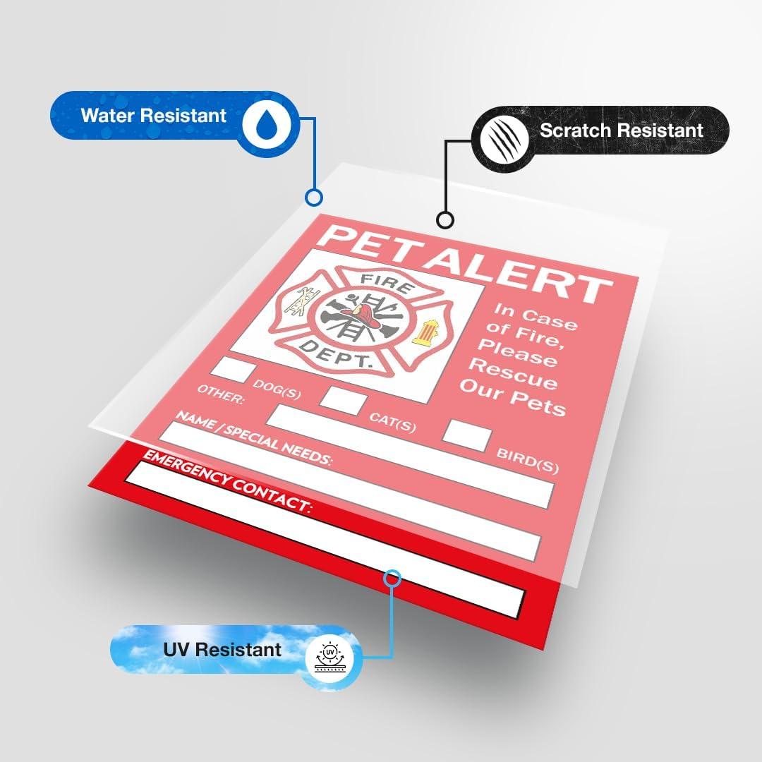 Etiqueta de Seguridad para Mascotas Pixelverse - Paquete de 6