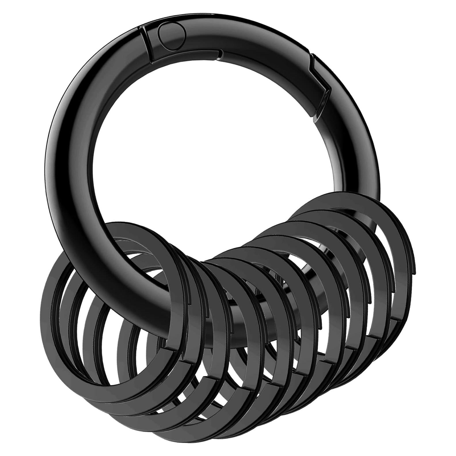 Anillos de Llave Divididos Idakekiy 10 Piezas 30mm Metal