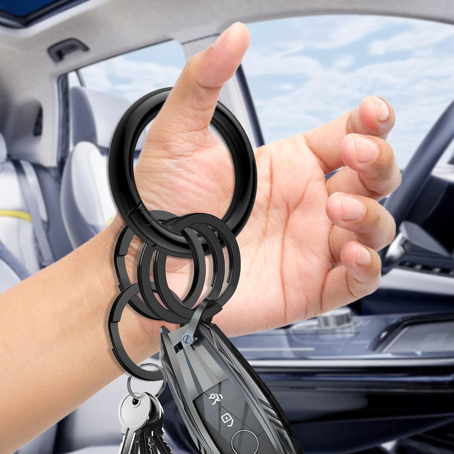 Anillos de Llave Divididos Idakekiy 10 Piezas 30mm Metal