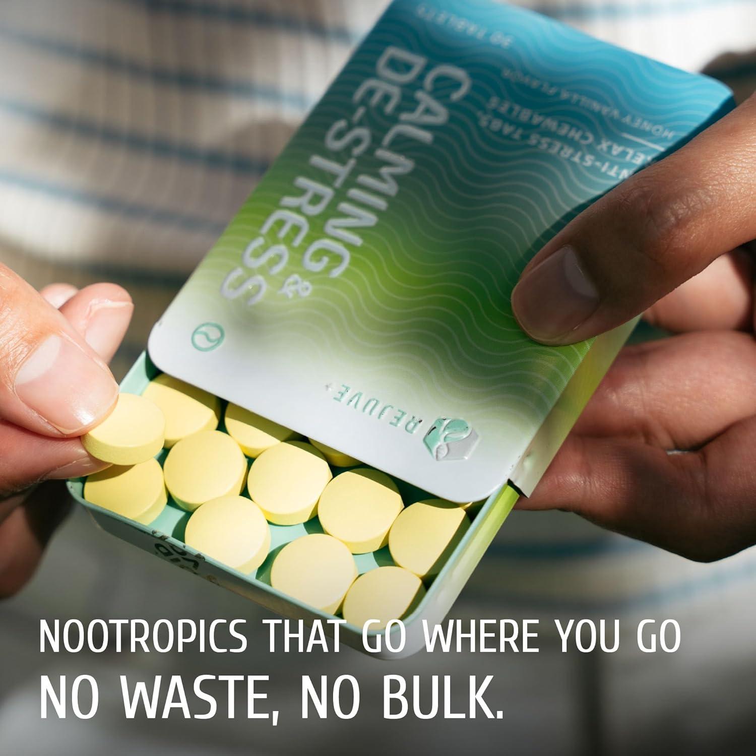 Suplemento Nootrópico Rejuve+ Calma y Desestrés 1 Unidad