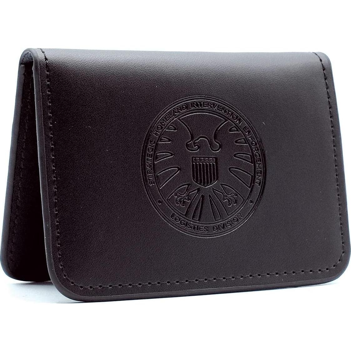 Conjunto de Réplicas S.H.I.E.L.D. Toynk | Cartera de Cuero 10x7 cm