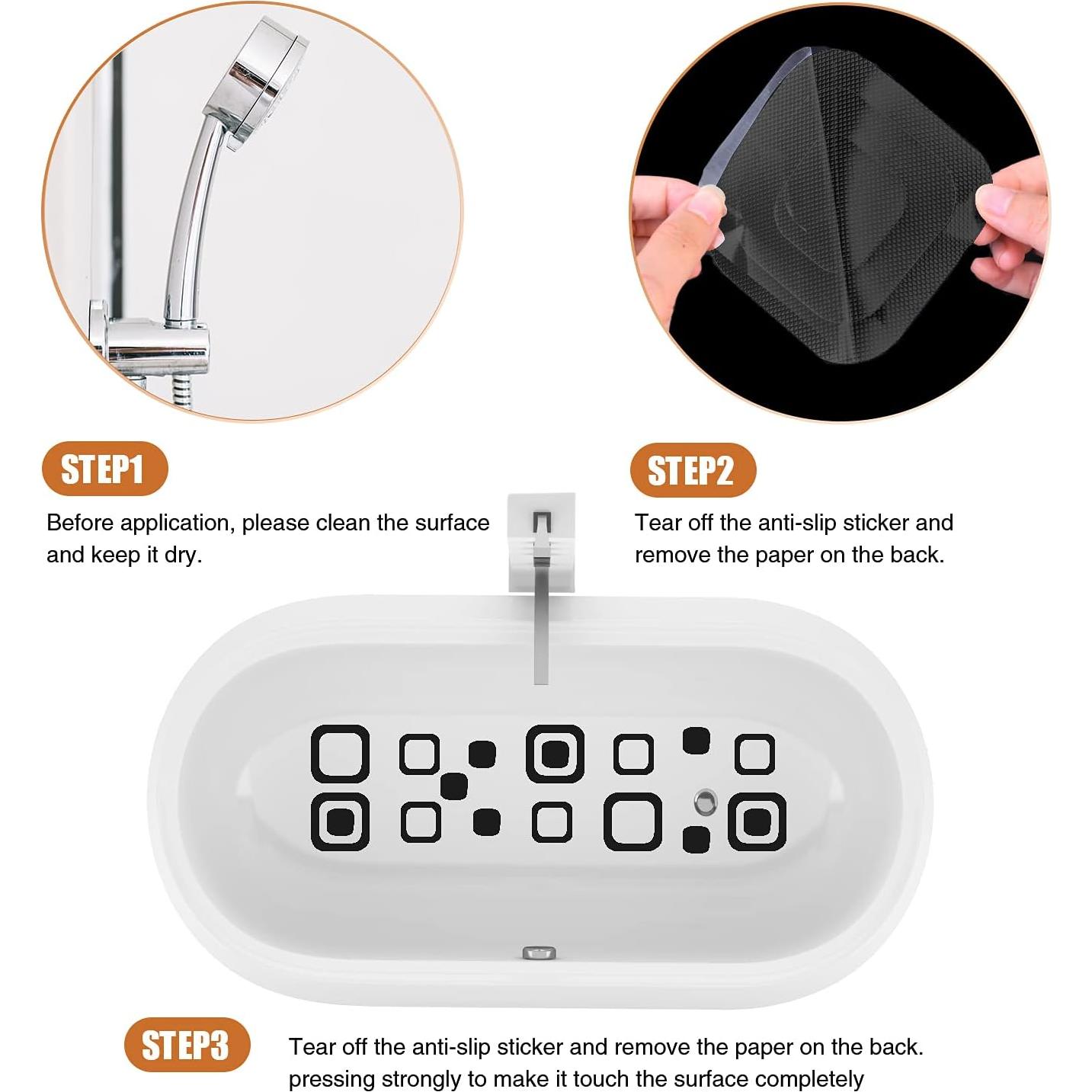 Pegatinas Antideslizantes Secopad para Bañera 36 Piezas