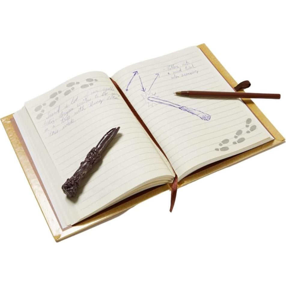Diario Mapa del Merodeador Harry Potter con Pluma Varita