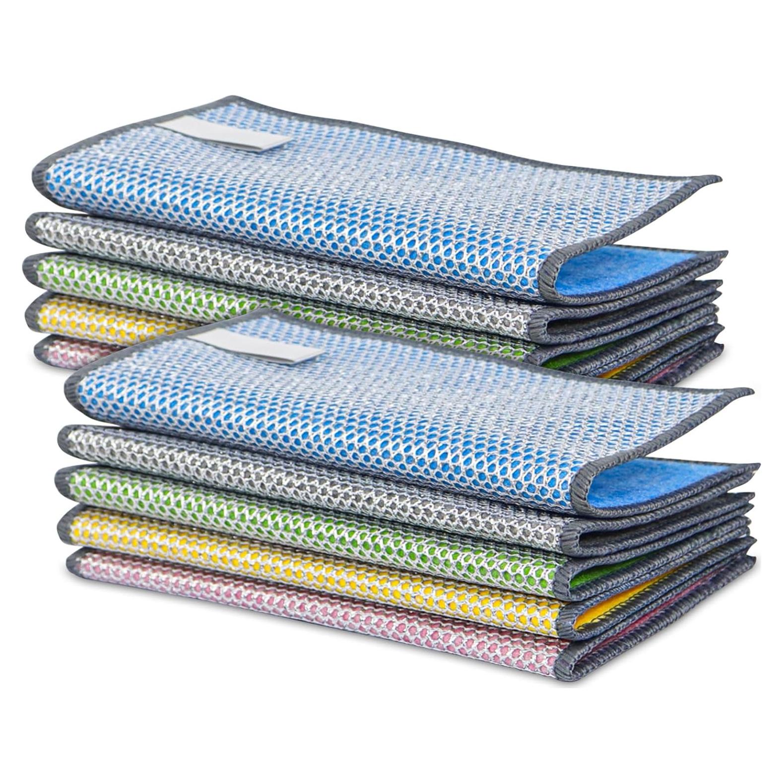 Trapos de Cocina Multiusos Hipruict - 10 Piezas, Secado Rápido