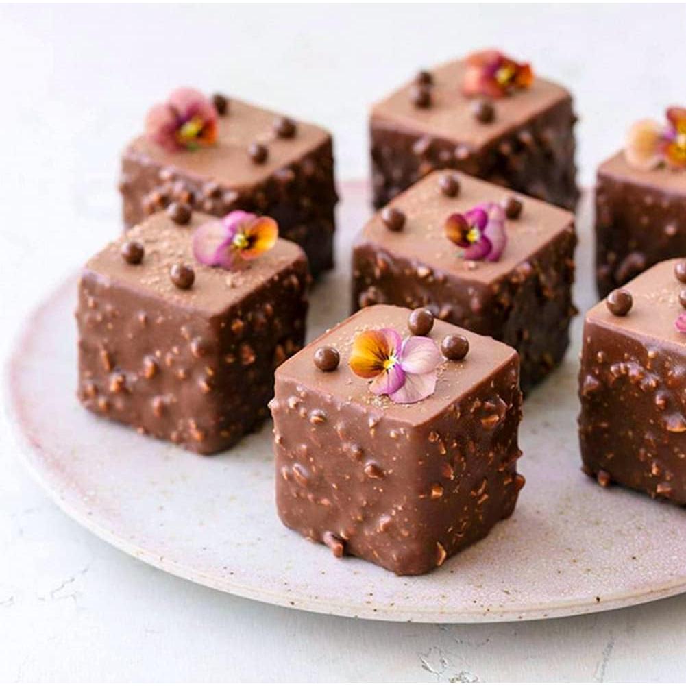 Molde de Silicona para Pastel en Cubo JOERSH 8 Cavidades 120 ml