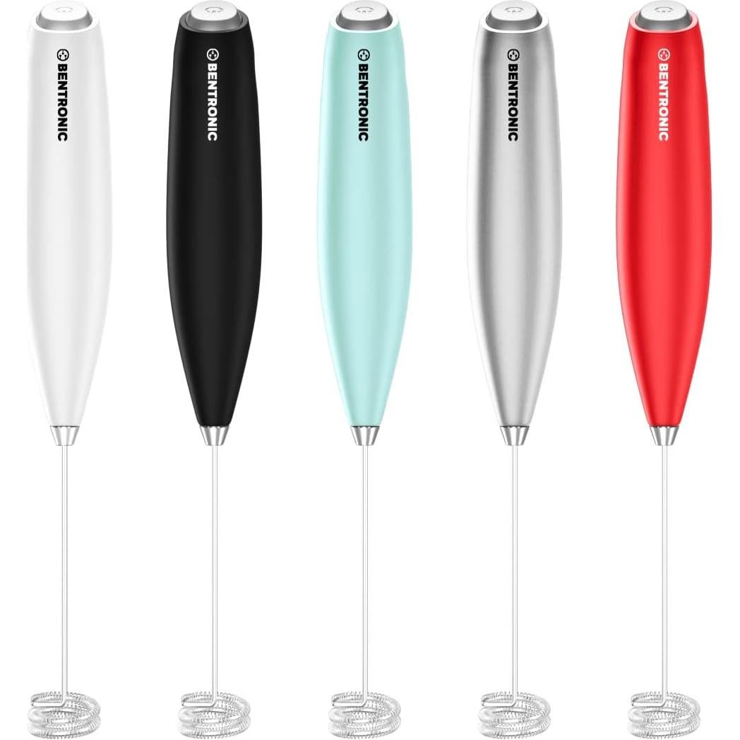 Batidor de leche eléctrico Bentronic doble varilla 22.86 cm