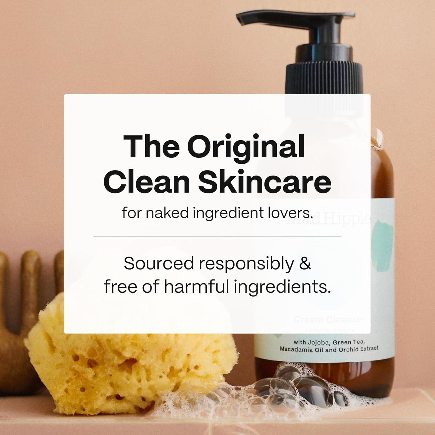 Mad Hippie Crema Limpiadora 118.3 ml - Suave con Ácido Hialurónico