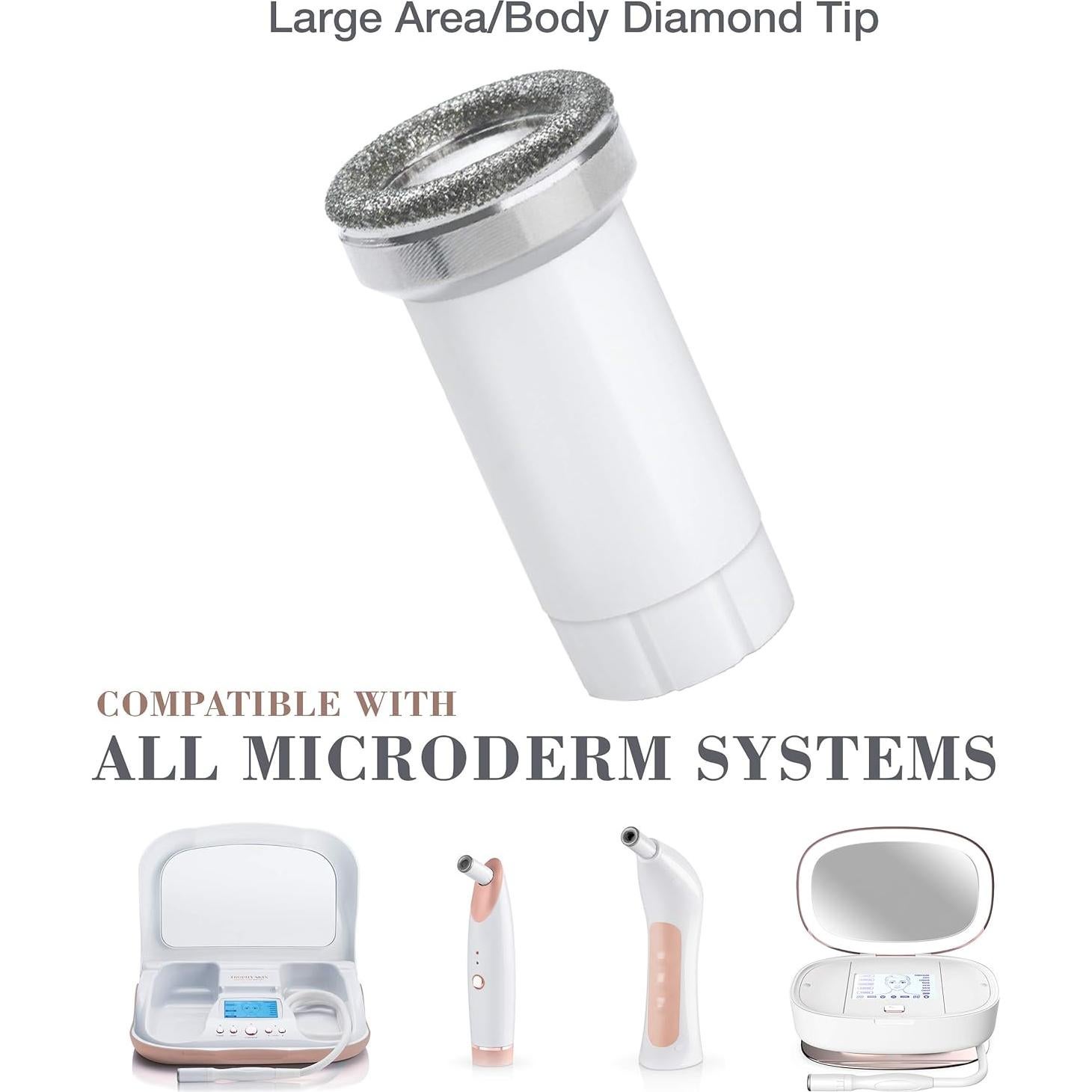 Punta de Diamante Grande Trophy Skin - Exfoliación Profesional