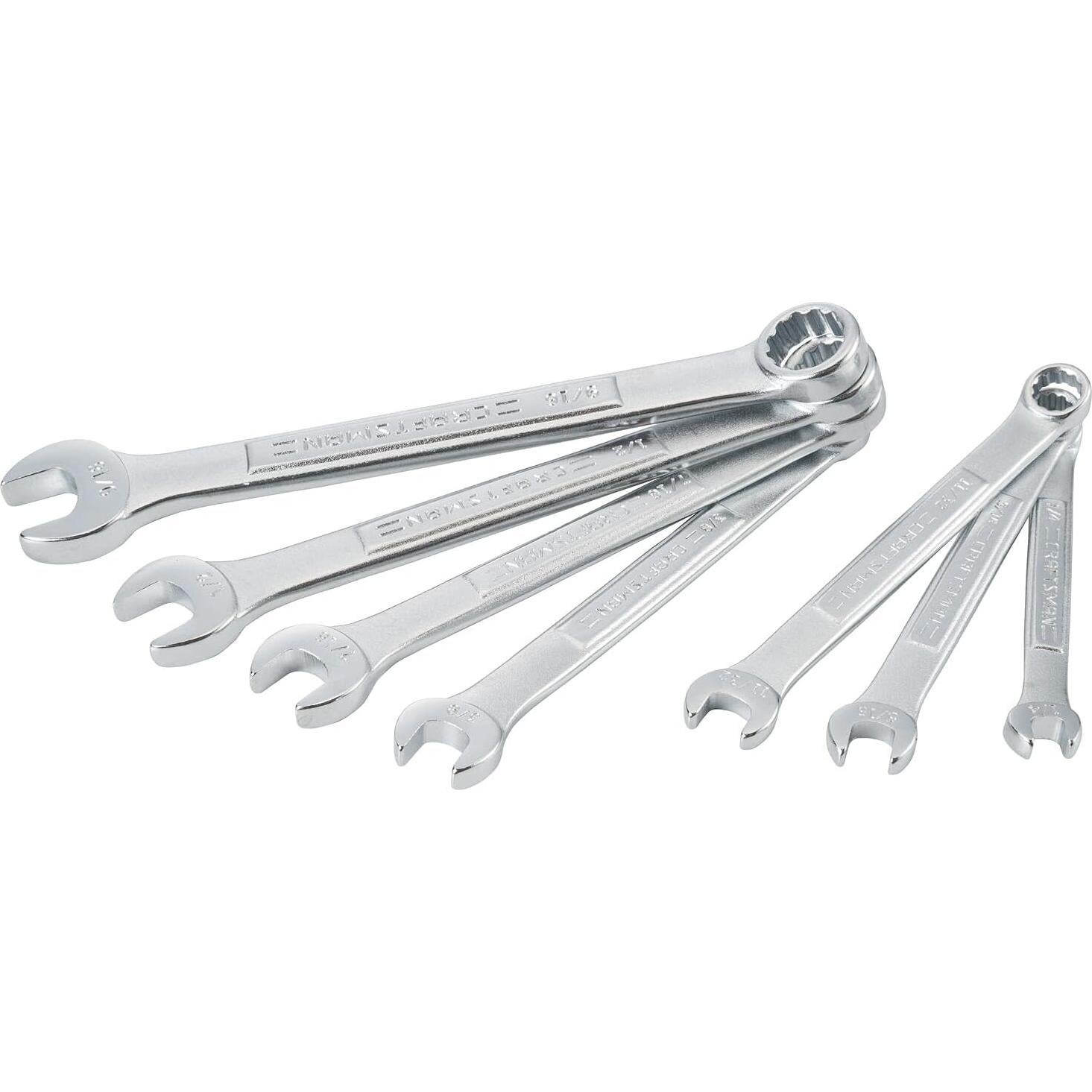 Juego de Llaves Combinadas CRAFTSMAN 7 Piezas con Bolsa