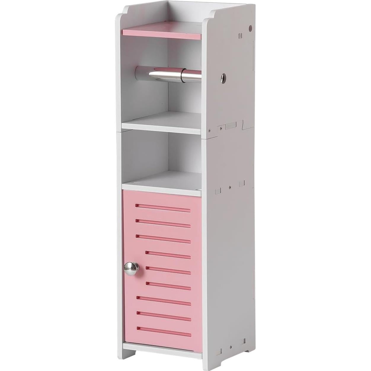 Soporte para Papel Higiénico AOJEZOR - Armario Almacenamiento Baño 17x17cm