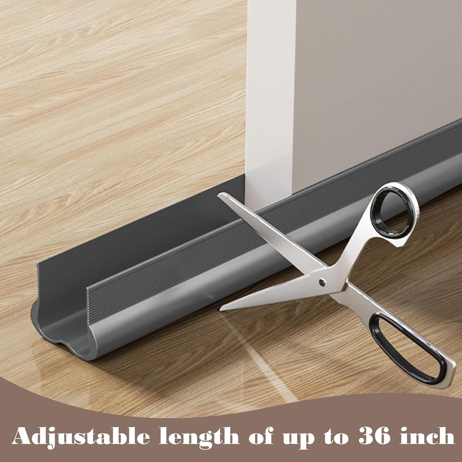 Detenedor de Corrientes de Aire para Puertas Huainanguina 90g Gris 91cm