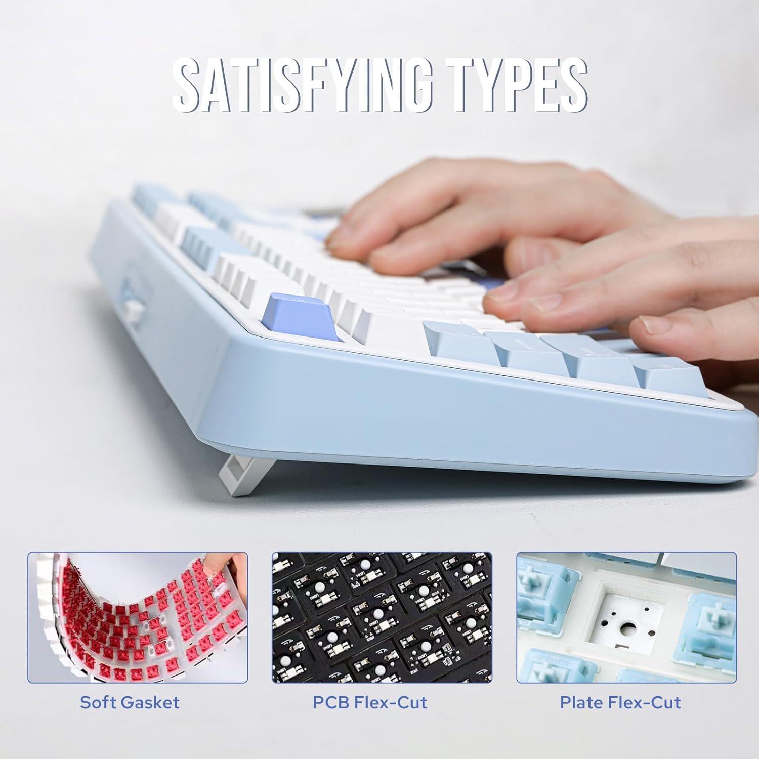 Teclado Mecánico EPOMAKER TH99 Inalámbrico RGB Numpad