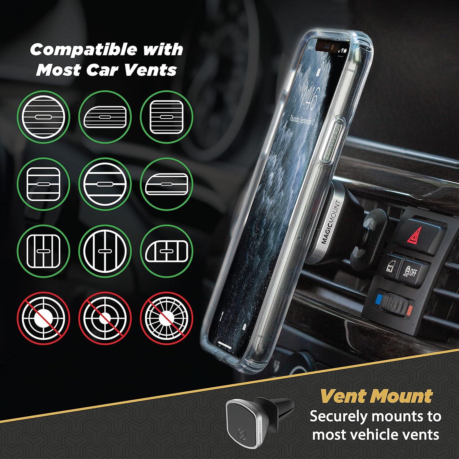 Soporte Magnético para Teléfono Scosche MagicMount Pro 3-en-1