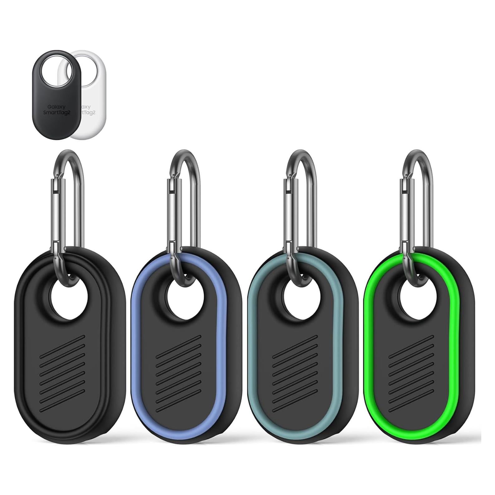 Funda de silicona para Samsung Galaxy SmartTag2 - 4 Pack
