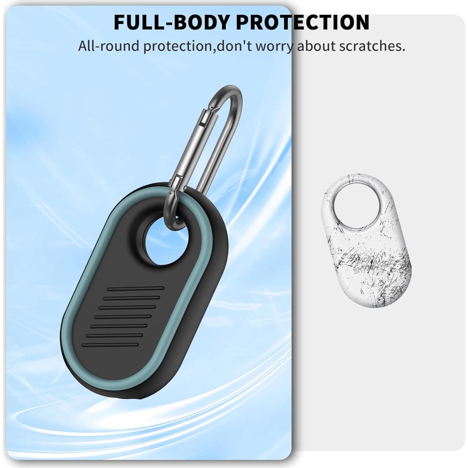 Funda de silicona para Samsung Galaxy SmartTag2 - 4 Pack