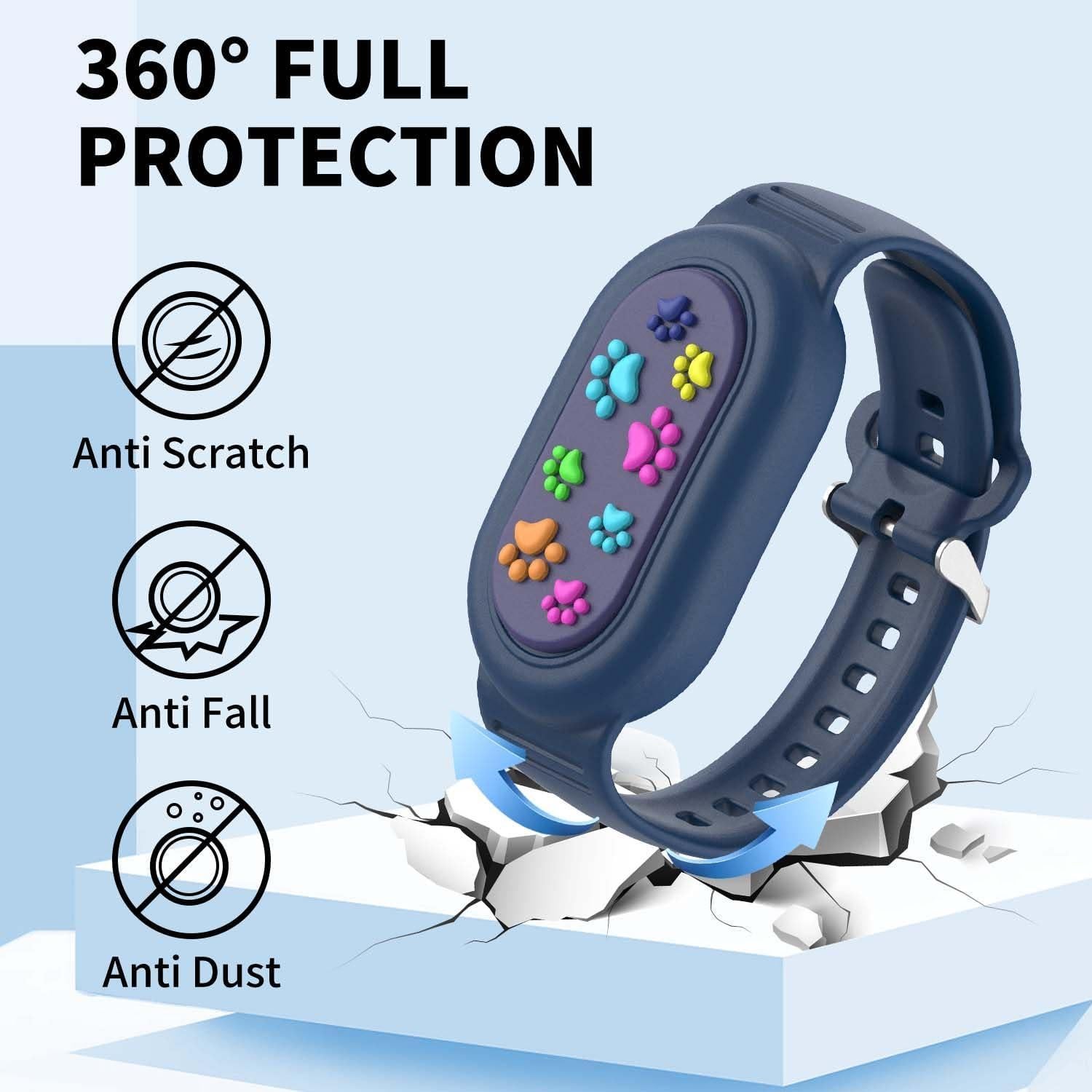 FGERWZ Pulsera de Silicona para Samsung Galaxy SmartTag 2 - 2 Pack