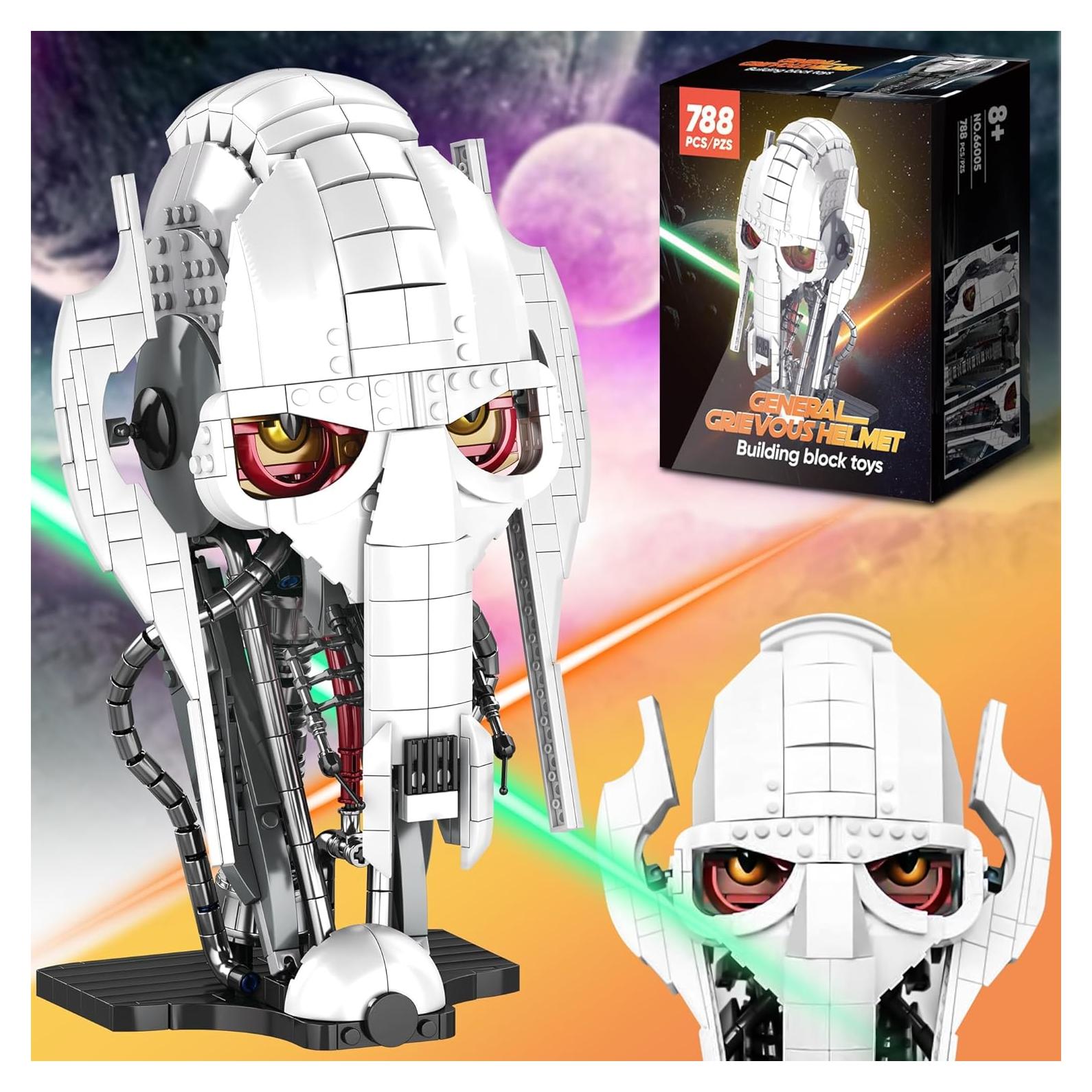 Conjunto de Bloques de Construcción DEXUAN Casco General 788 Piezas