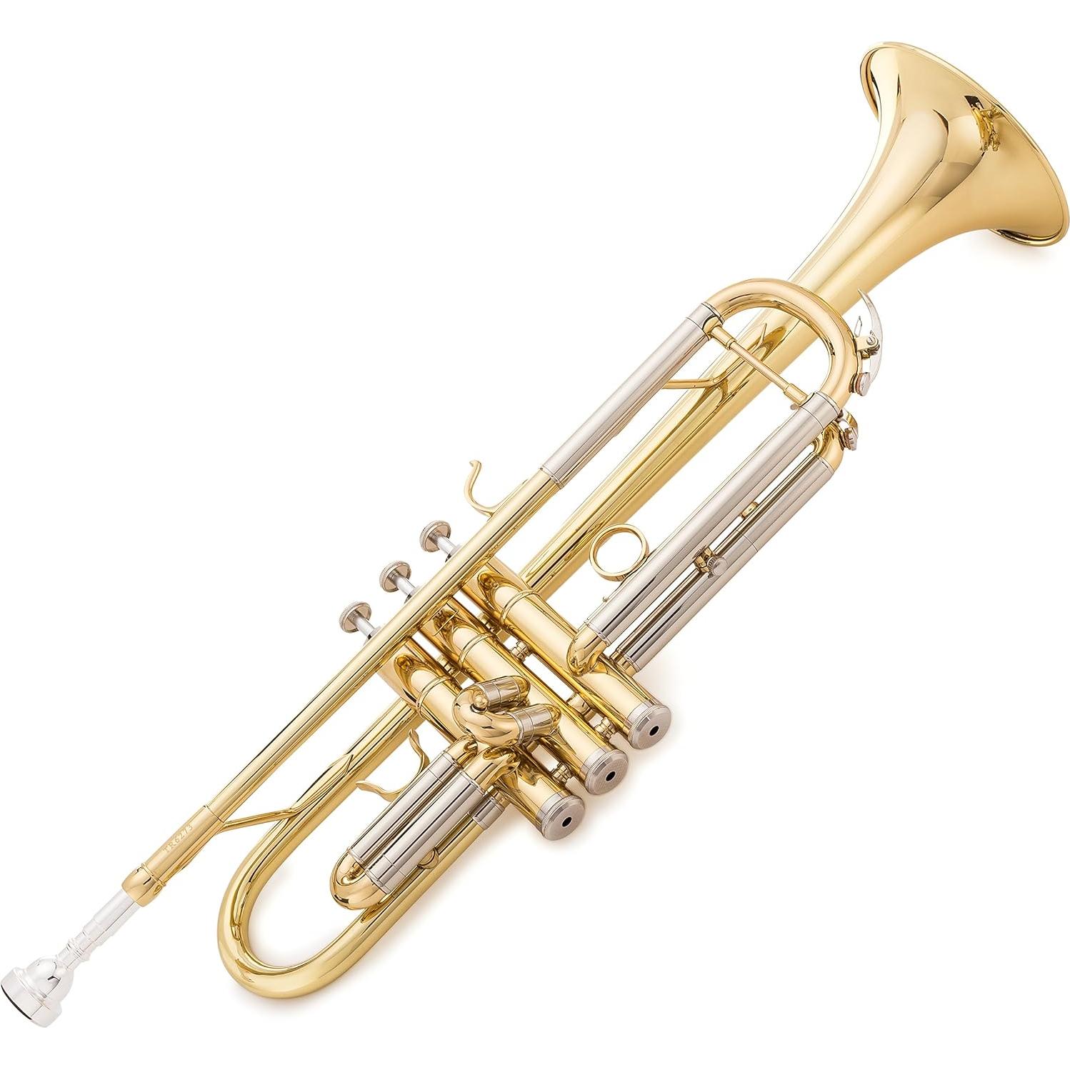 Trompeta Estudiantil Jean Paul TR-330 Bb - Latón Lacado