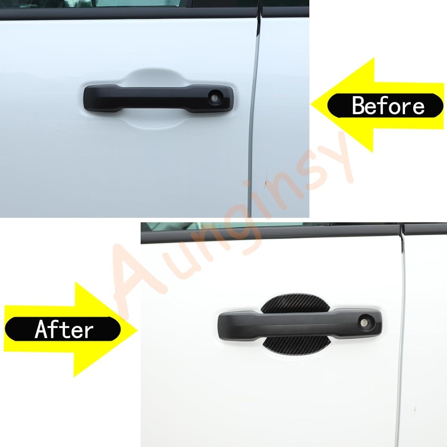 Cubierta de Tazón de Manija de Puerta Aunginsy para Toyota 2022-2025