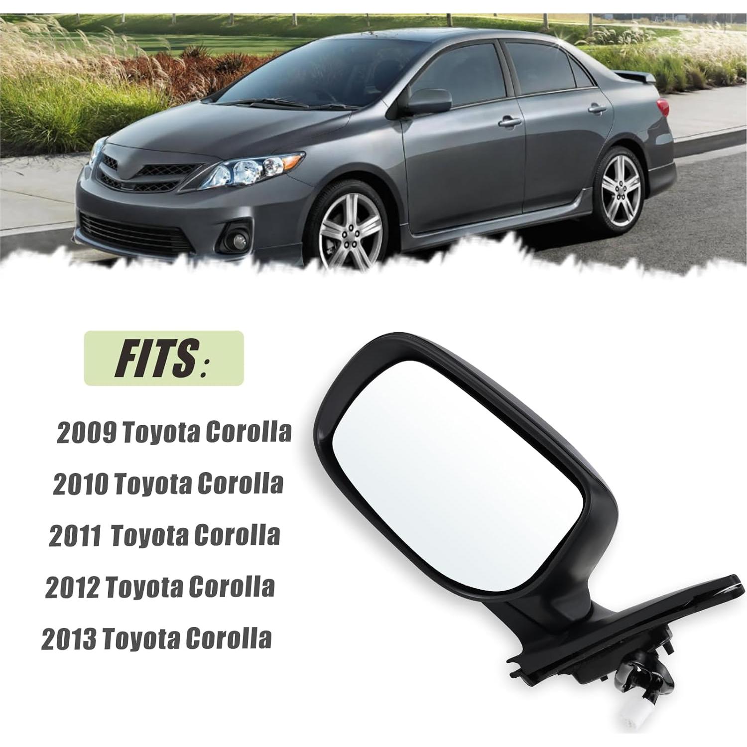 Espejo Lateral Izquierdo Lqito 8790902B40 Toyota Corolla 2009-2013