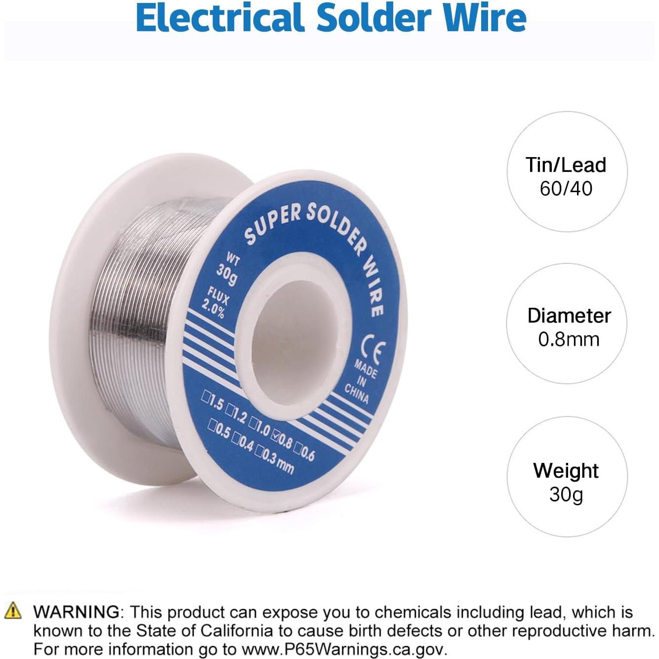 Kit de Soldador LDK 60W con Temperatura Ajustable y Accesorios