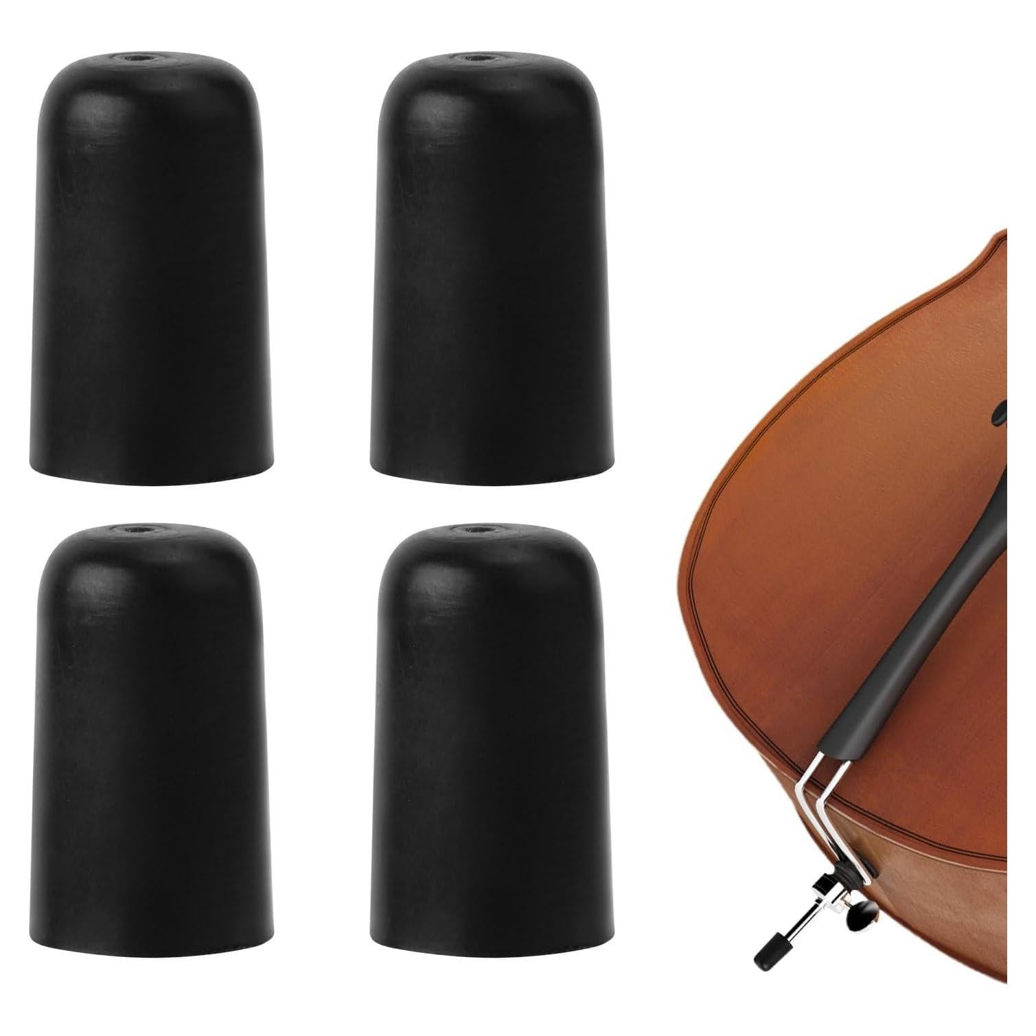 4 Piezas Tapones de Goma para Endpin de Violonchelo - Slipstop
