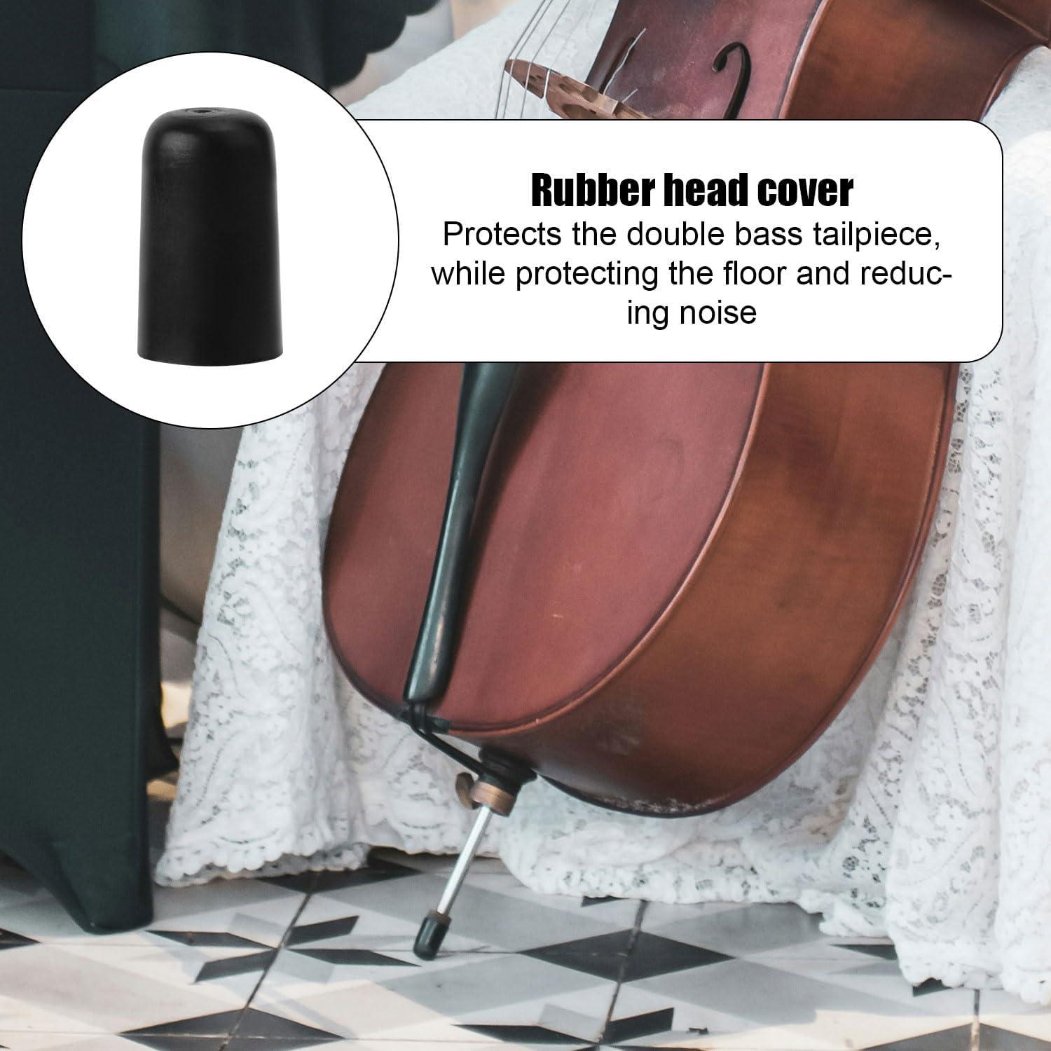 4 Piezas Tapones de Goma para Endpin de Violonchelo - Slipstop