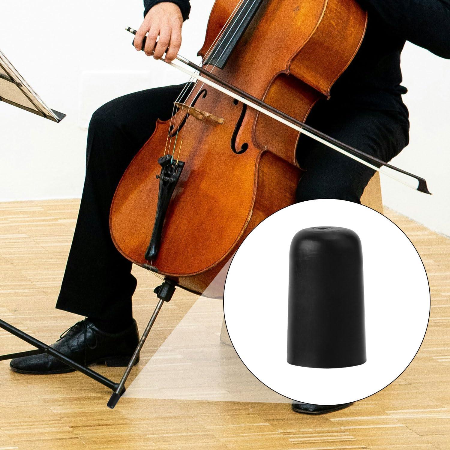 4 Piezas Tapones de Goma para Endpin de Violonchelo - Slipstop