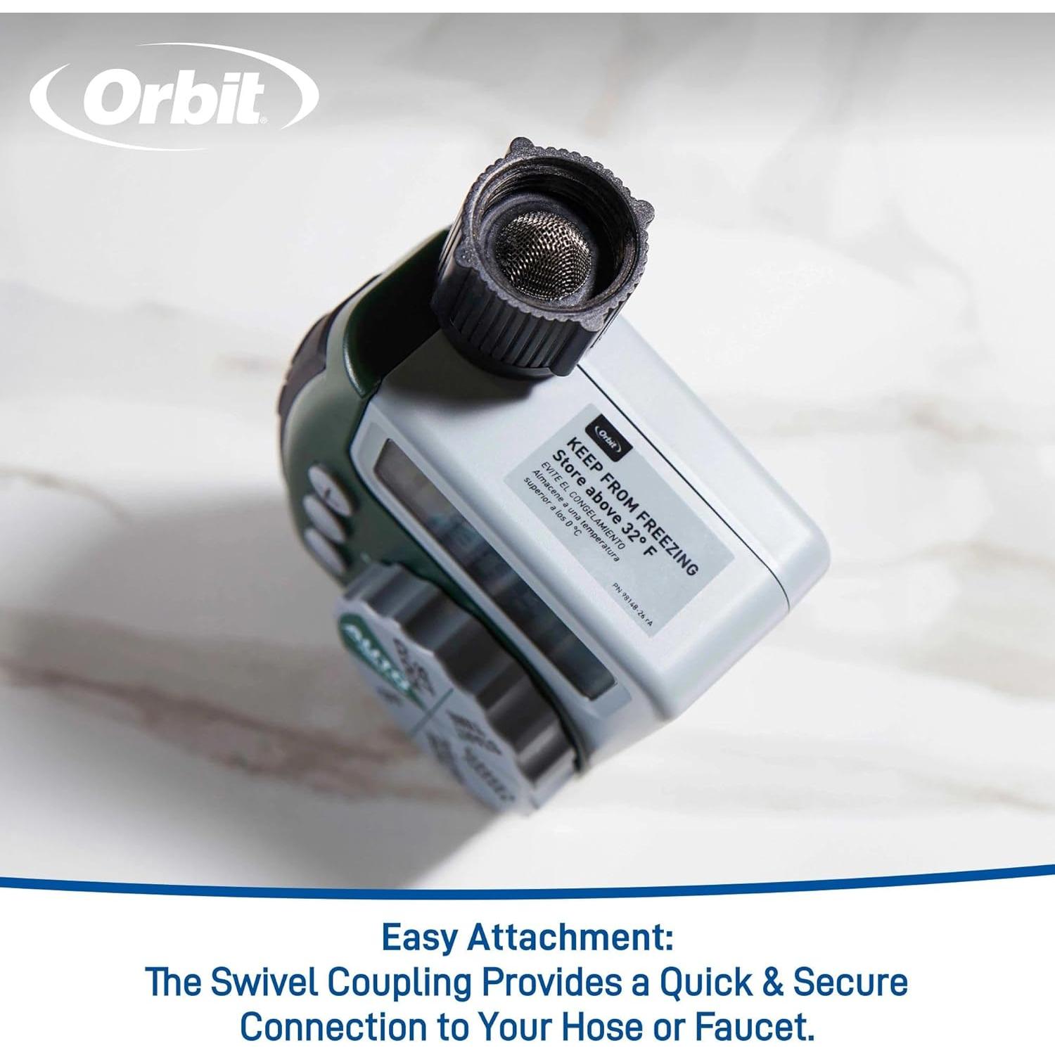 Temporizador Digital Orbit para Manguera 1 Salida Verde