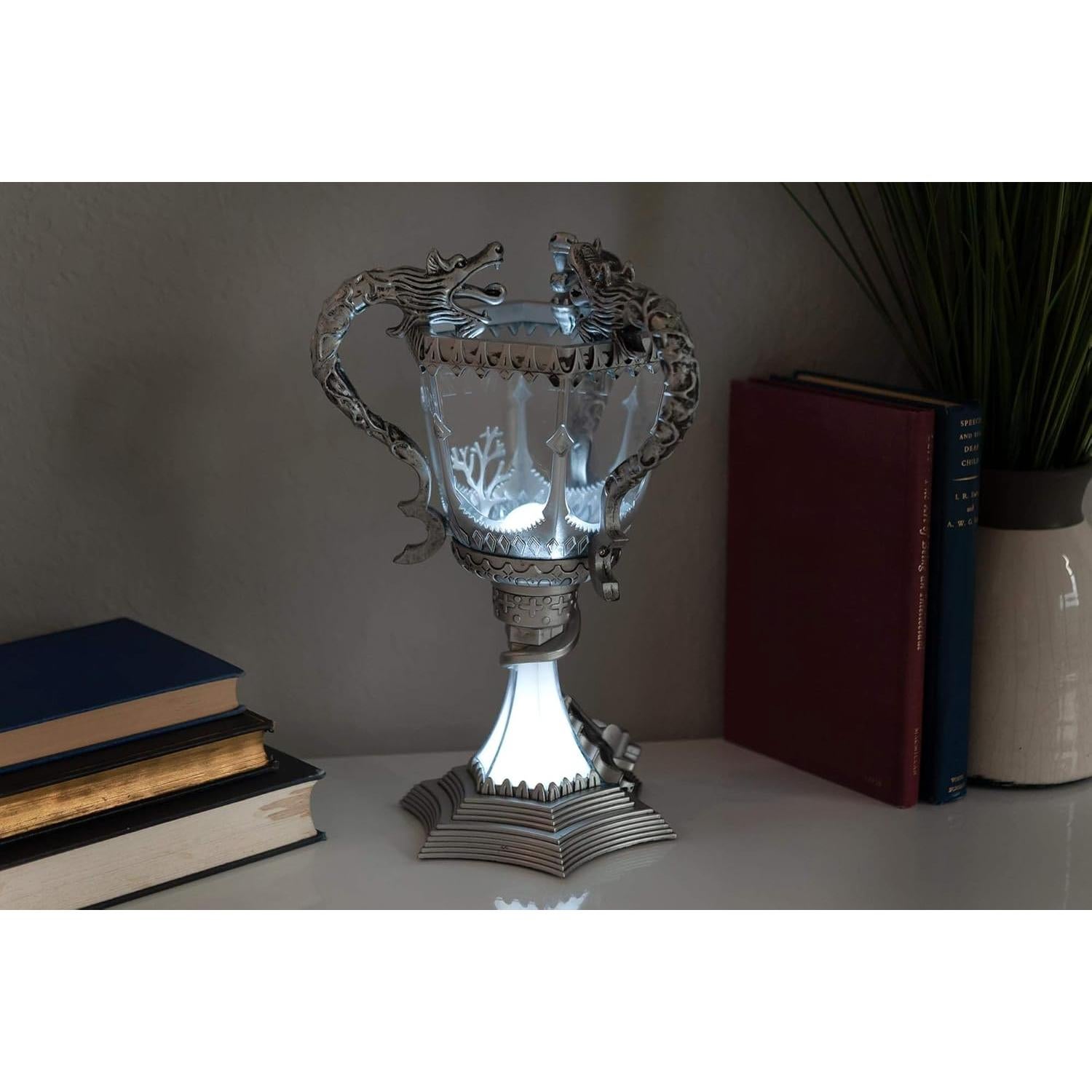 Lámpara LED Copa Triwizard Harry Potter 33 cm Plateada