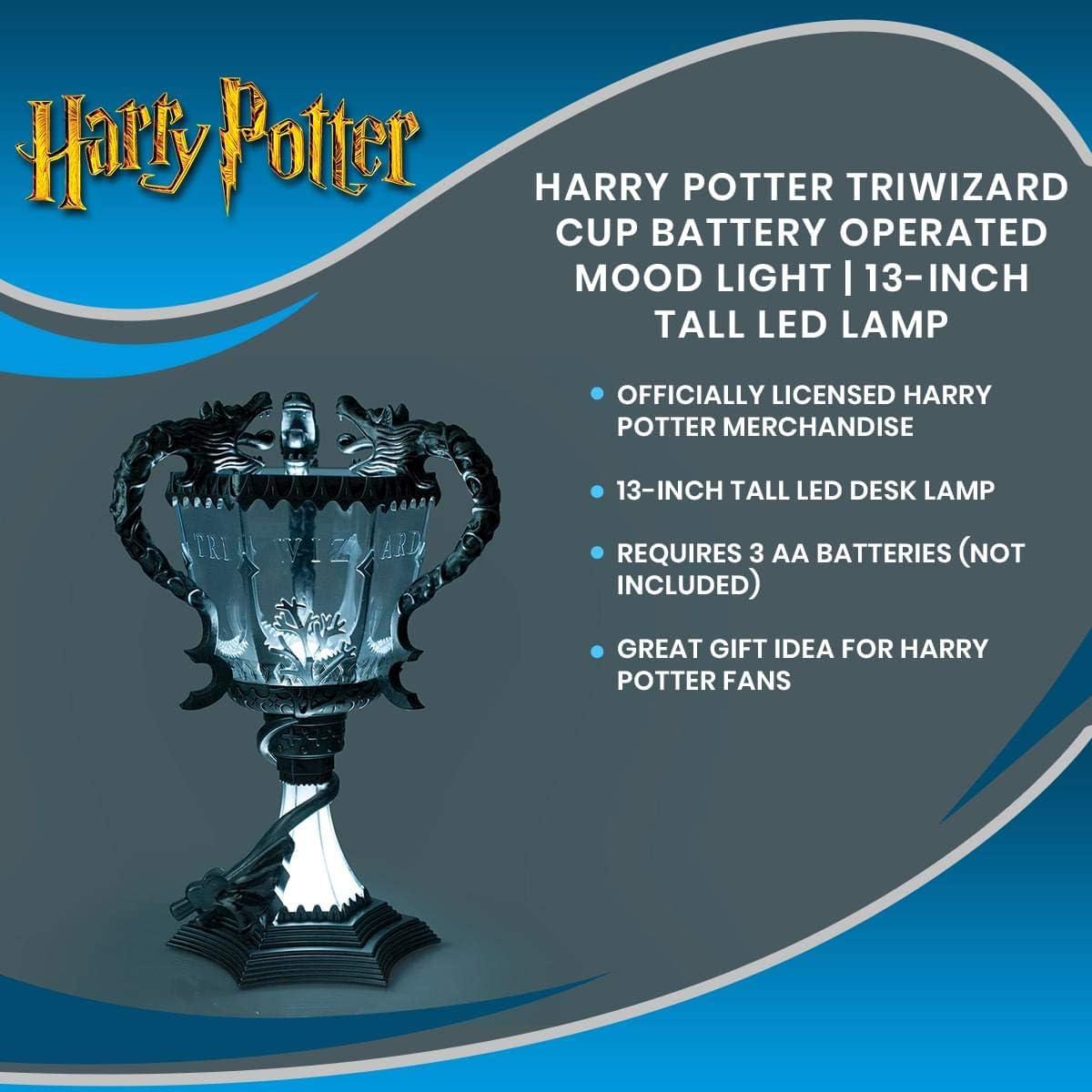Lámpara LED Copa Triwizard Harry Potter 33 cm Plateada