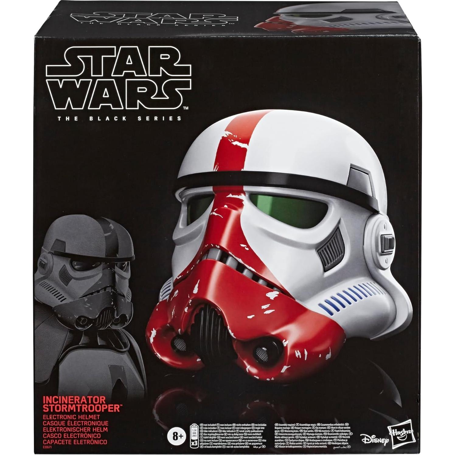 Casco Electrónico Premium Stormtrooper Incinerador Hasbro