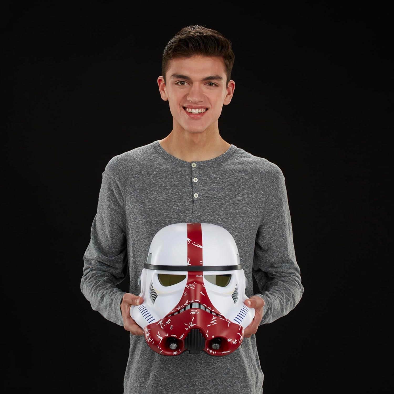 Casco Electrónico Premium Stormtrooper Incinerador Hasbro
