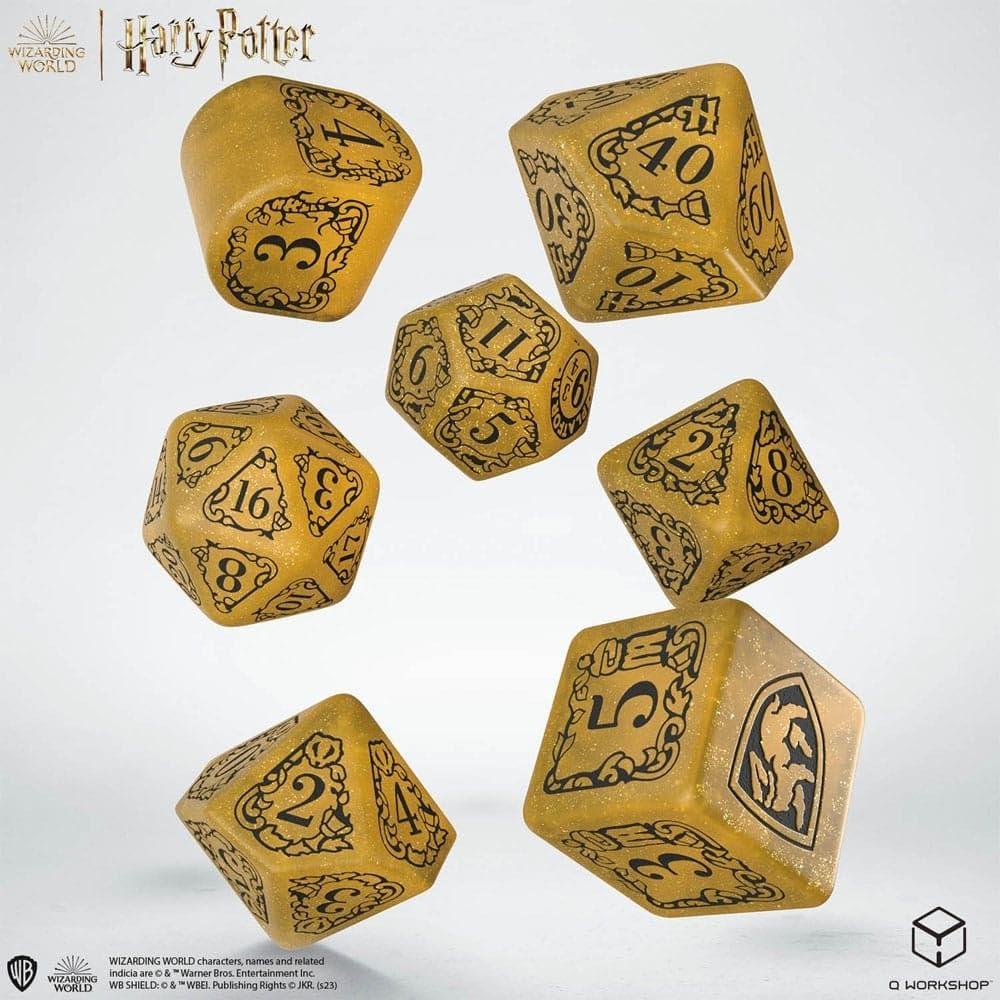 Juego de Dados Modernos Q WORKSHOP Harry Potter Gryffindor