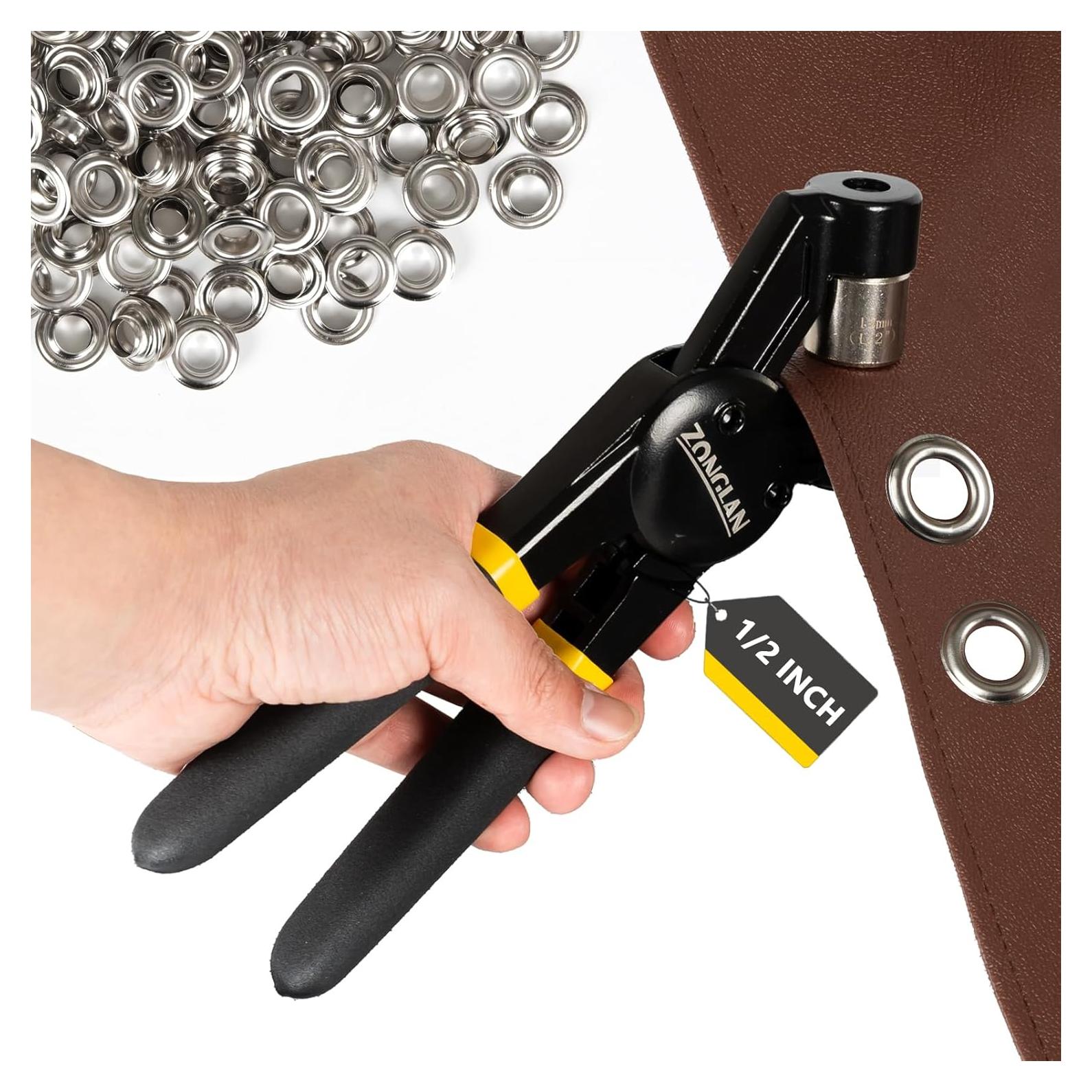 Kit de Herramientas para Ojetes ZONGLAM 300 Ojetes 12mm