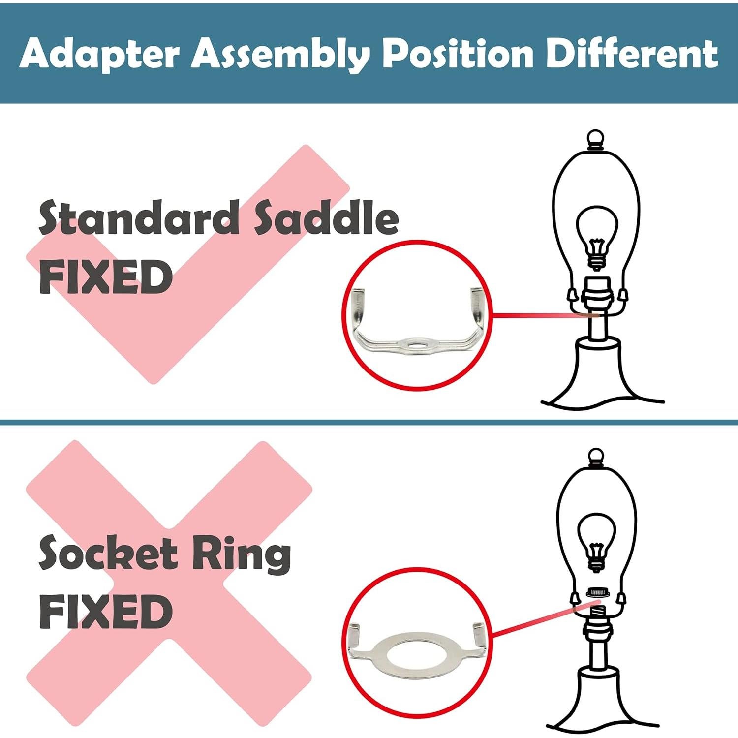 Juego de 2 Arpas de Lámpara Aspen Creative 30,48 cm Níquel