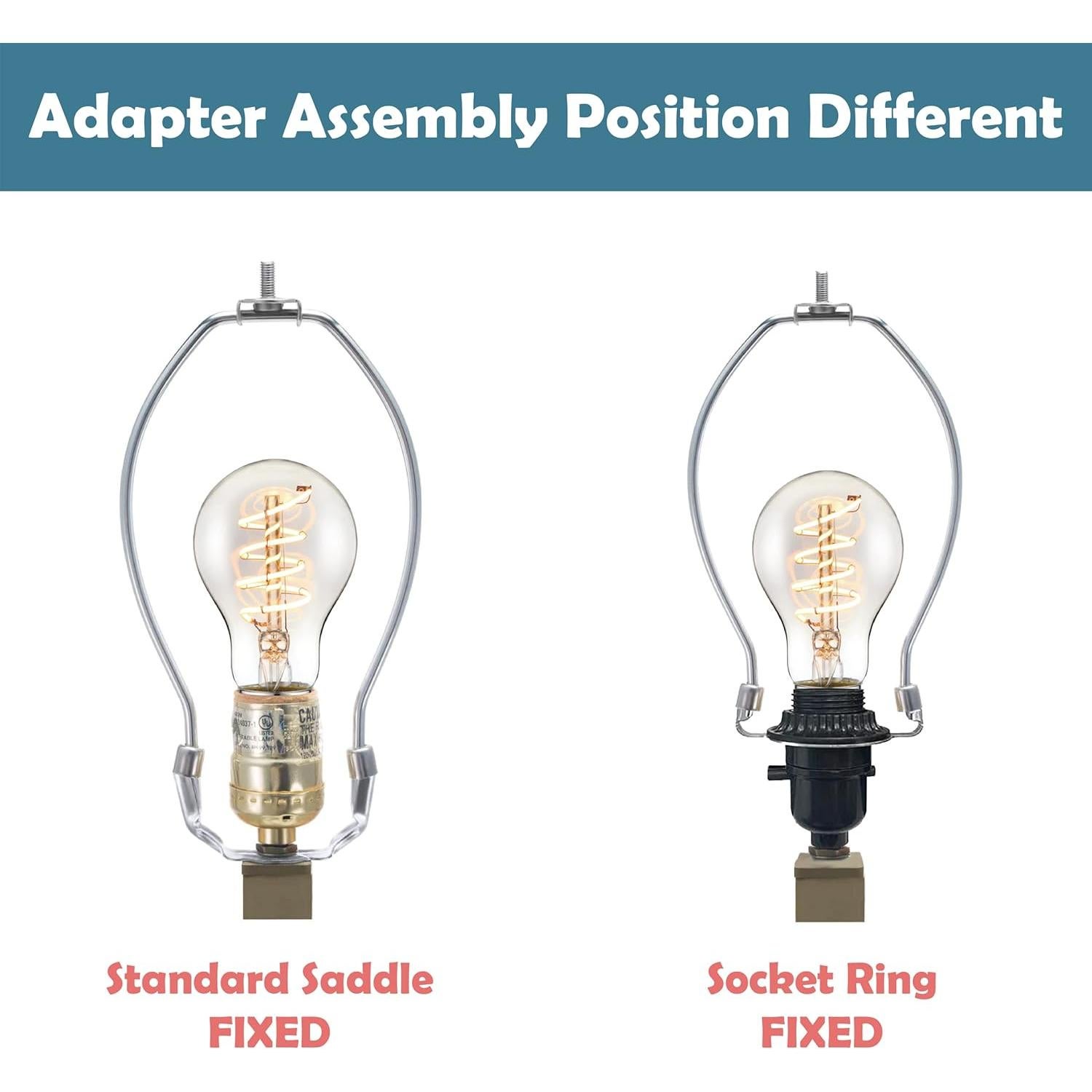 Juego de 2 Arpas de Lámpara Aspen Creative 30,48 cm Níquel
