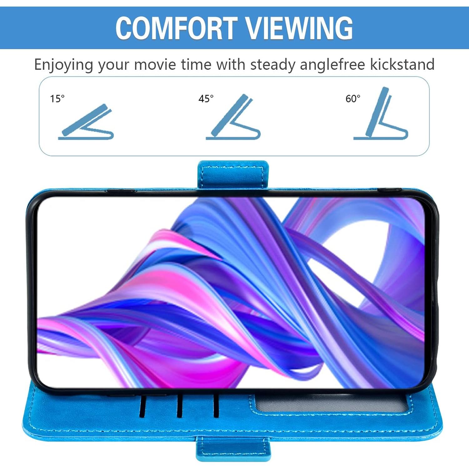 Funda Asuwish para Huawei Y9s / Honor 9X Pro con Protector