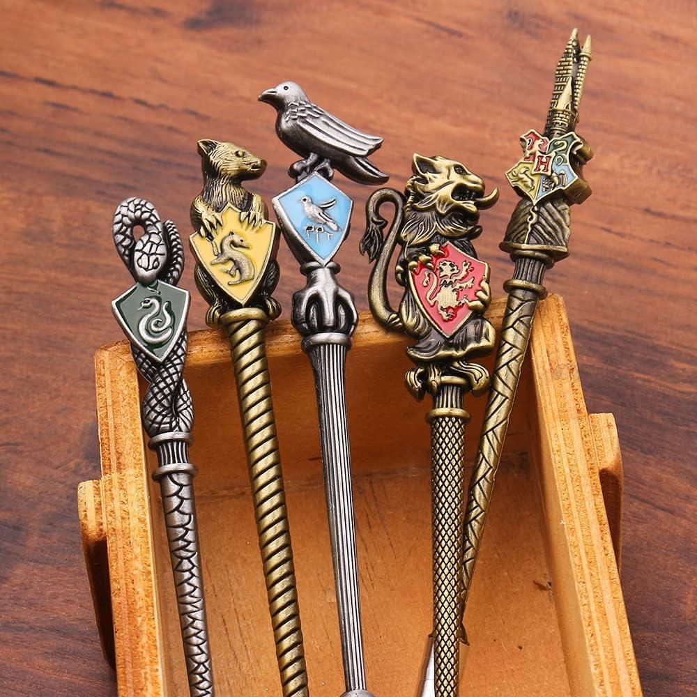 Set de Brochas de Maquillaje HP - 5 Piezas de Metal