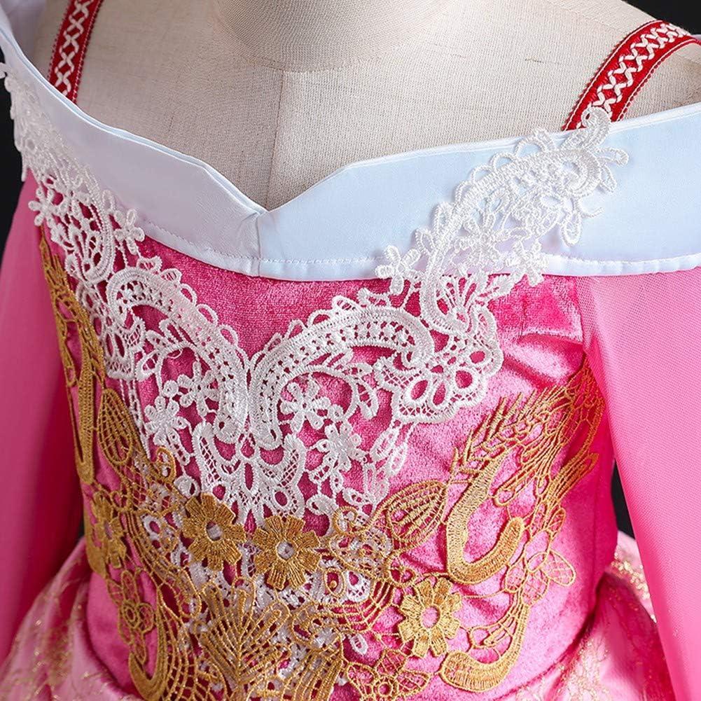 Disfraz de Princesa Bella Durmiente para Niñas 3-15 Años