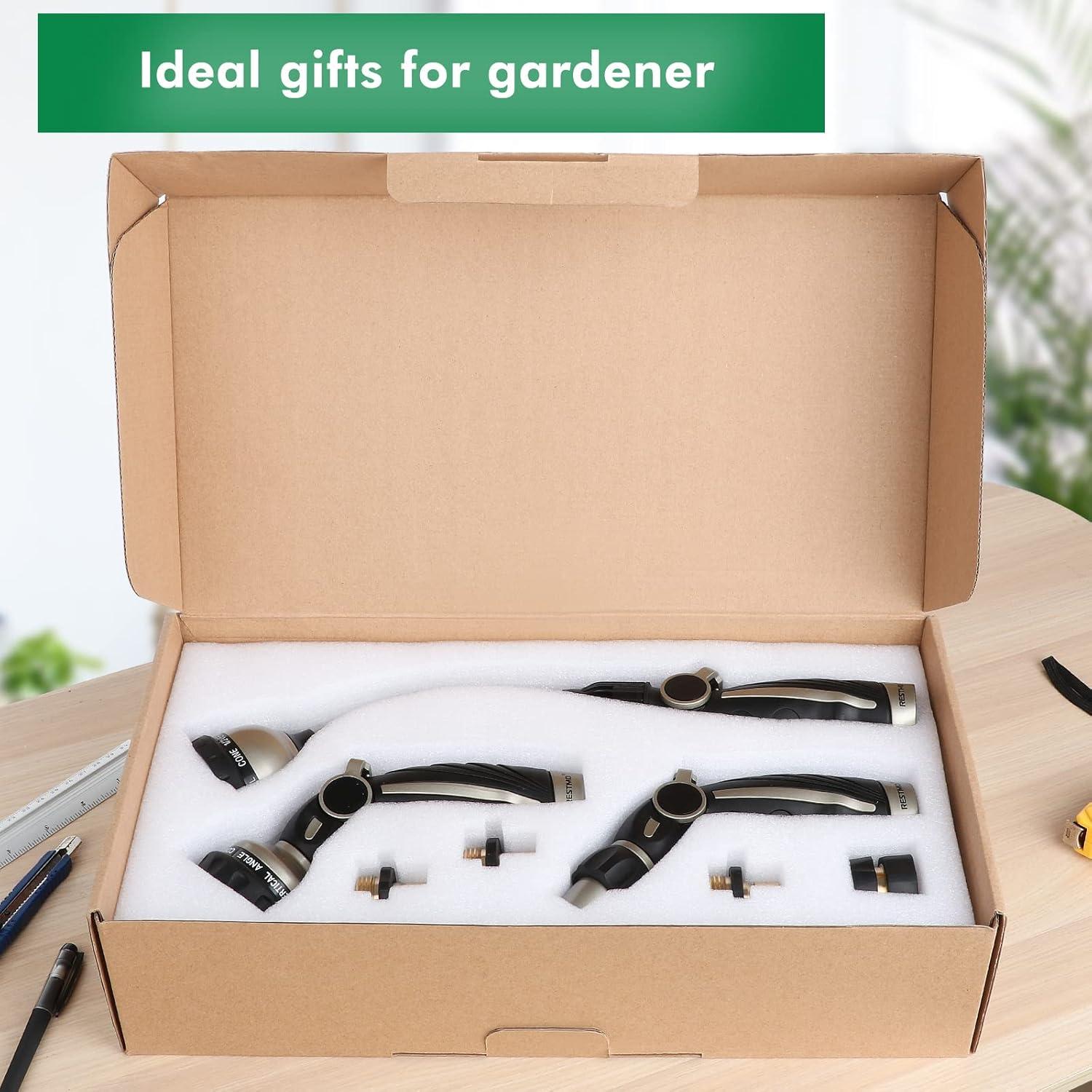 Combo de Riego Restmo 7 Piezas, Pulverizador y Boquilla