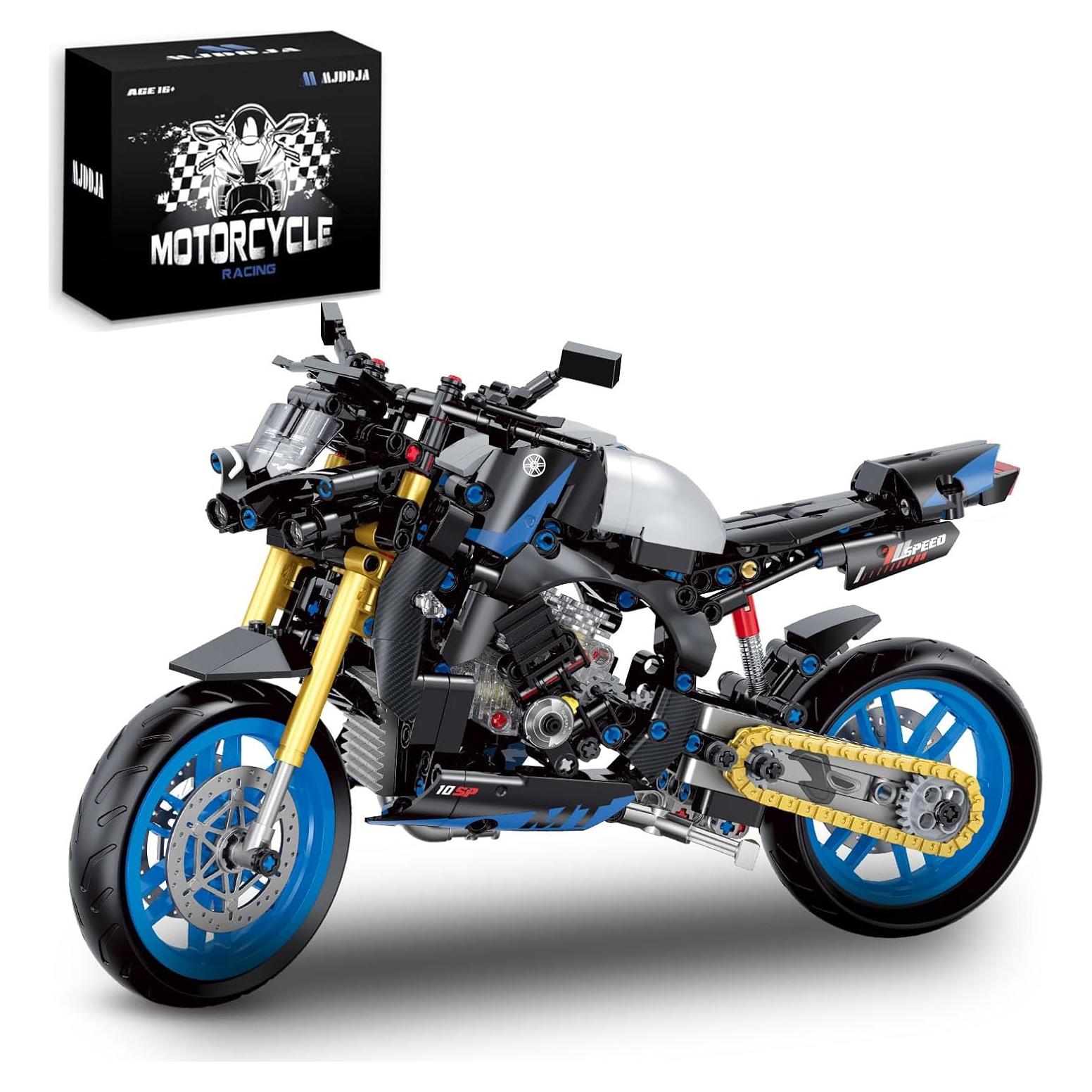Conjunto de Construcción Motocicleta MJDDJA 1:8 579 Piezas