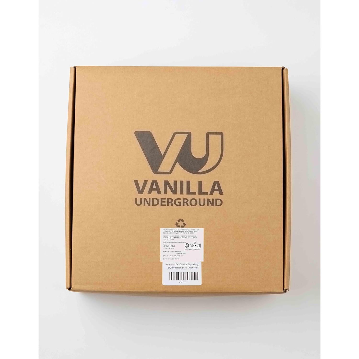 Bata de Niños DC Comics Batman Gris 5-6 Años con Capucha