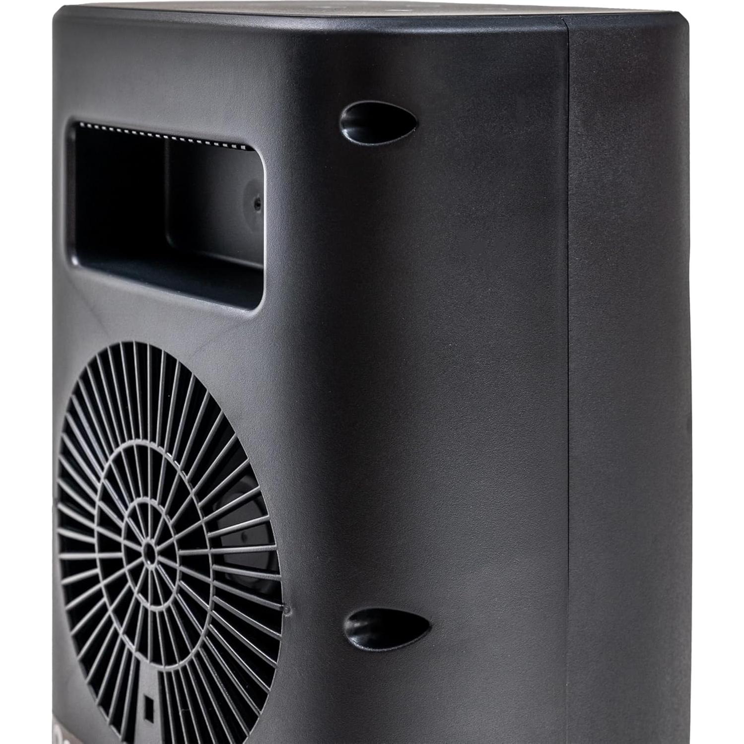 Calentador Eléctrico Portátil Comfort Zone CZ12829 Negro 1500W