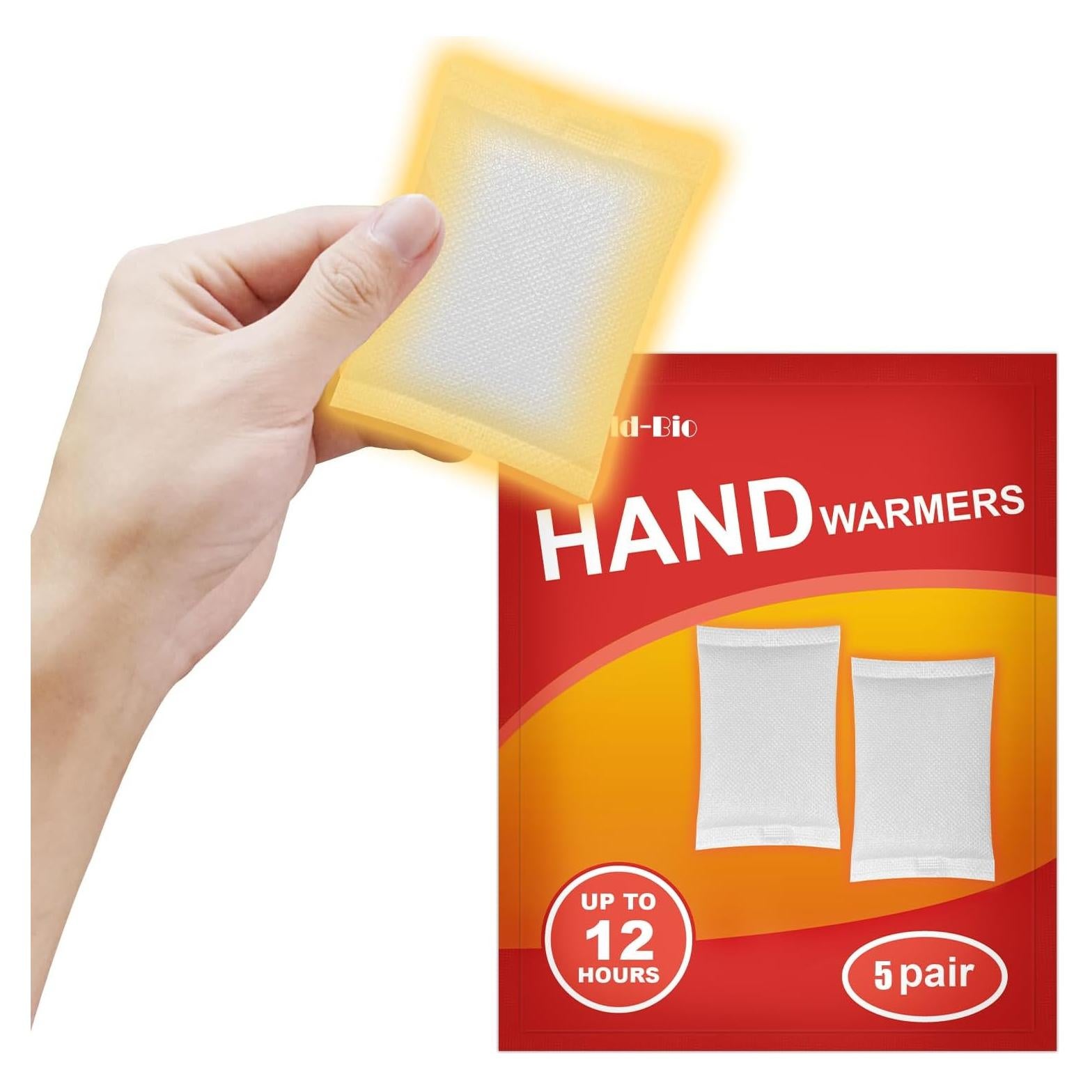 Calentadores de Manos MR.ICE - 9 Paquetes de 5 Pares Desechables