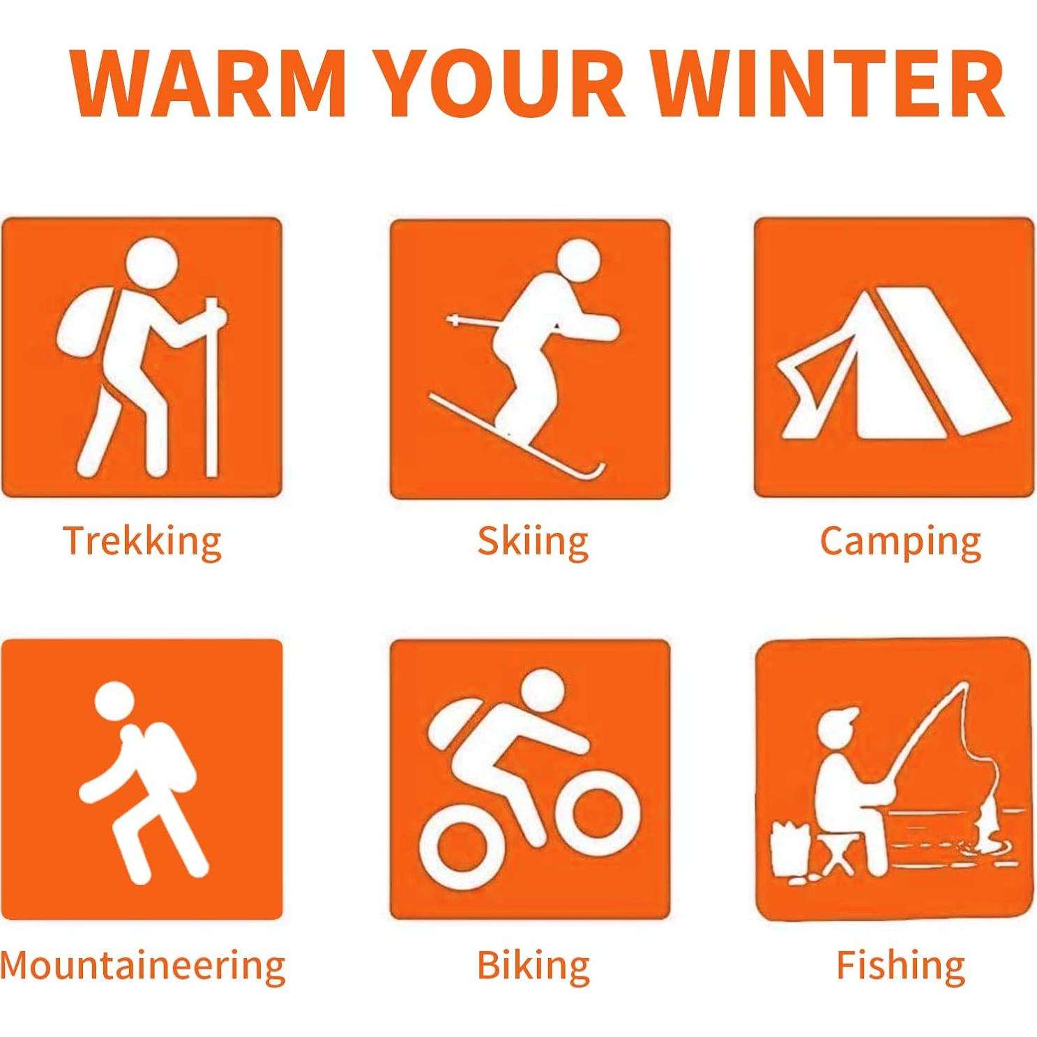 Calentadores de Manos MR.ICE - 9 Paquetes de 5 Pares Desechables